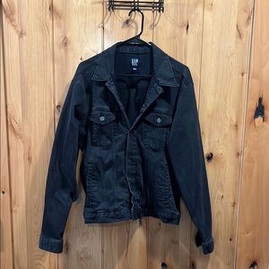 Vintage GAP Black Lightweight Shirt Jacket - Men’s Large